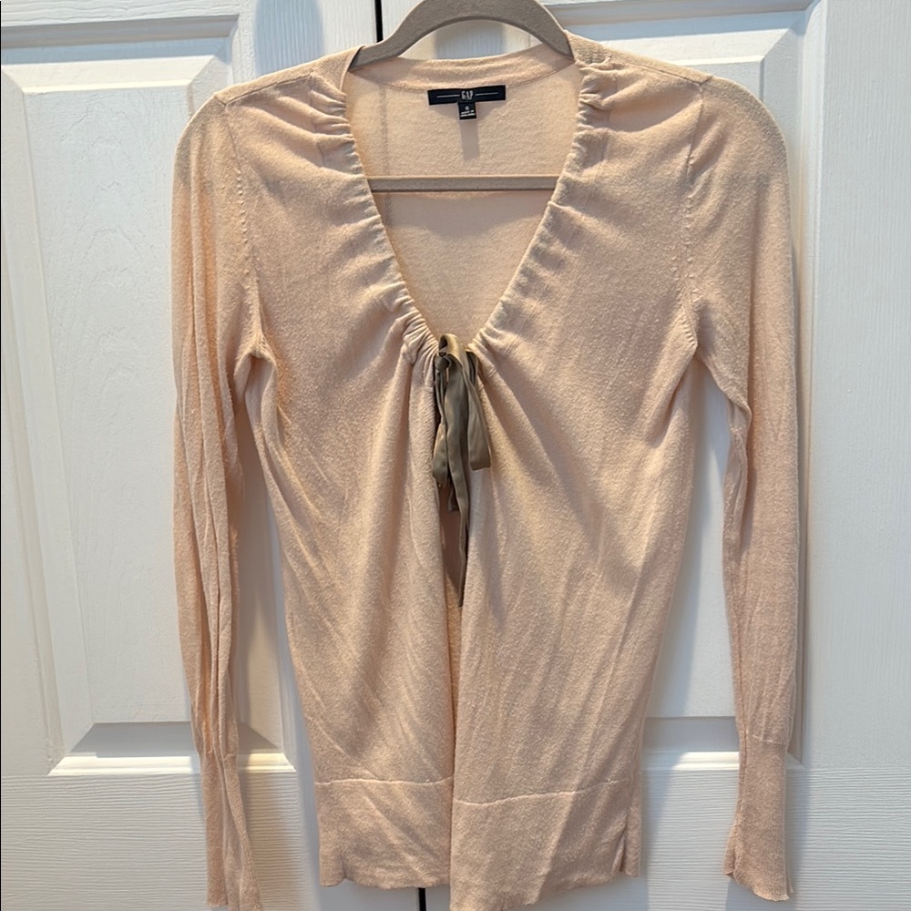 Elegant Women's Cream Cardigan